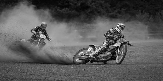 Grasstrack Racers — Jim Munday, England