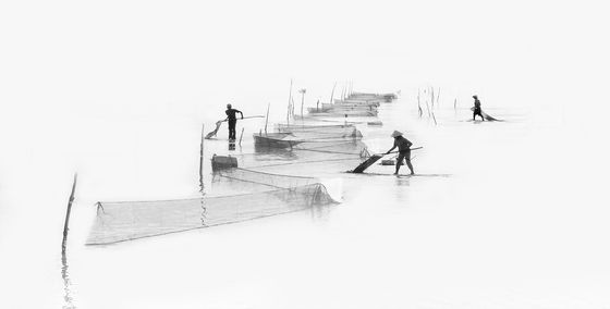 Fishing Net Sea # 15 — Quang Vinh Dang, Vietnam